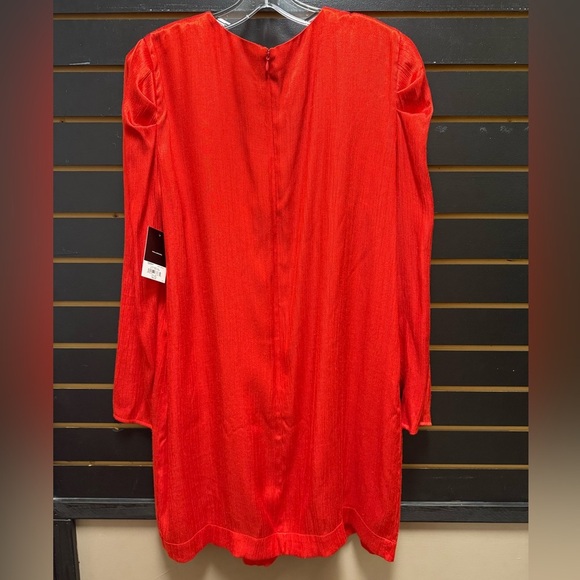 NWT Nine West Red Shift Dress- Size Large - Picture 3 of 3